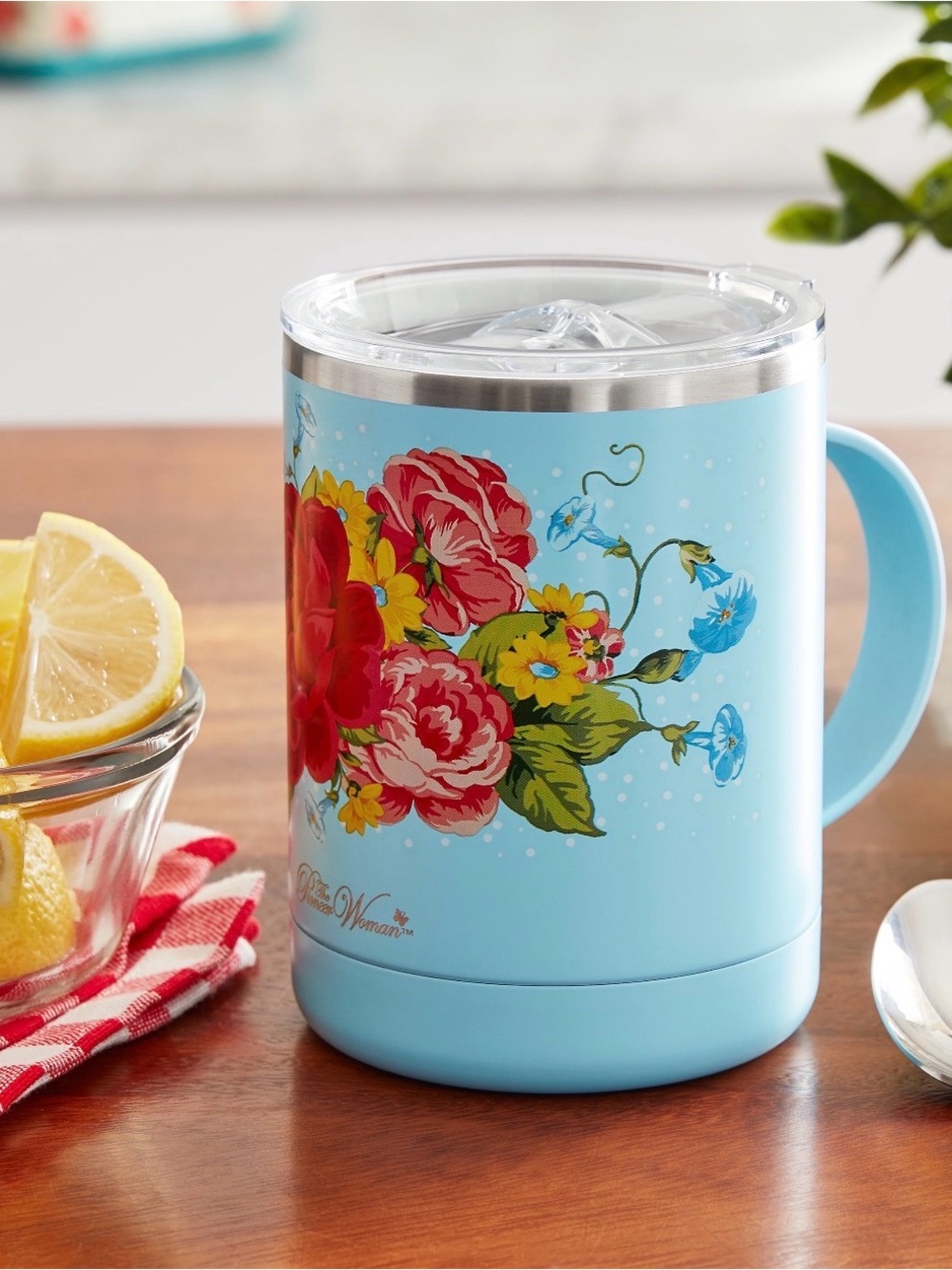 The Pioneer Woman Sweet Rose Insulated Mug